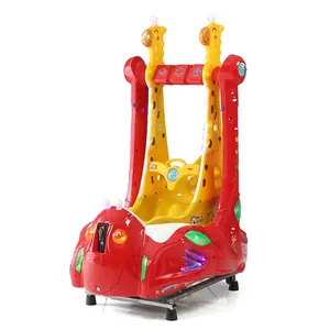 Cheap Amusement Giraffe Swing Electronic Rides Kiddie Machine