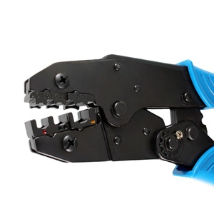 HS-30J Portable Crimping <b>Pliers</b> <b>Set</b> For Terminals Industrial Grade Front Entry High Carbon Steel - Product Image 2