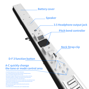 Mini profesional nuevo todo en uno soplete eléctrico <span class=keywords><strong>flauta</strong></span> saxofón violín características hechas Material ABS instrumento de viento Digital - Product Image 6