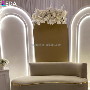 LEDA Artículos de Decoración para Bodas, Juego de Tres Piezas de Acrílico Blanco LED de Alta Calidad para Eventos - Product Image 3