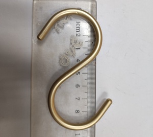 Đẹp và bền hình chữ S nhôm mùa xuân móc xoắn ốc phong cách - Product Image 5