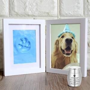 Anıt fotoğraf kutusu newfoundland köpek kedi pet kremasyon urn külleri dört Pet tabut - Product Image 6