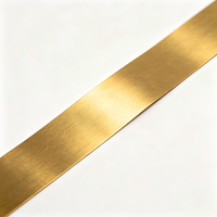 Bobine de laiton jaune C2600 C2680 CuZn30 de Source Usine pour boîtier de montre, boucle de fermeture éclair, épaisseur et largeur personnalisées, fabrication OEM sur commande en rouleau