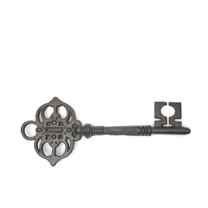 LEVERT marca Vintage hierro fundido grande pesado esqueleto llave decorativa rústica llave para decoración de pared ornamento - Product Image 5