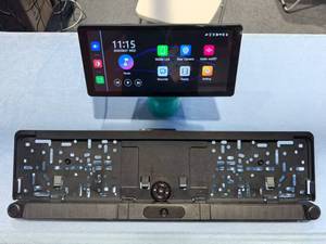 4k 10.36 "không dây androidauto điều hướng di động màn hình Dashcam với cảm biến Camera chiếu hậu năng lượng mặt trời cho RV, Trailer, xe tải - Product Image 2