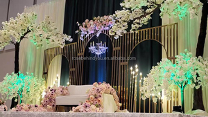 <strong>Wedding</strong> Round Mandap Chuppah Gold <strong>Wedding</strong> Arch Frame <strong>Circular</strong> <strong>Wedding</strong> <strong>Pipe</strong> <strong>and</strong> <strong>Drapes</strong>