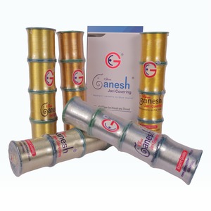 เส้นด้ายเมทัลลิค150D ที่มีเสน่ห์แวววาวแบบใหม่สำหรับการถักเย็บปักถักร้อยการถักการสร้างสิ่งทอที่เรืองแสง - Product Image 5