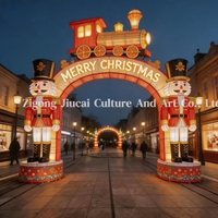 Lanternes de Noël personnalisées pour projets événementiels, installations d'éclairage de portails pour zoos, parcs et attractions de festivals