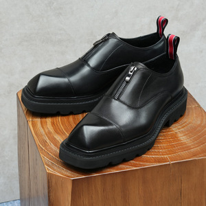 Chaussures en cuir d'affaires de haute qualité pour hommes, chaussures habillées en cuir véritable britannique pour hommes - Product Image 5