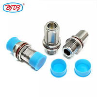 Approvisionnement d'usine N Type Femelle Jack vers N Femelle Jack Cloison Adaptateur NF-NF-BHA-ADPT RF Coaxial Coaxial Adaptateur Convertisseur en stock