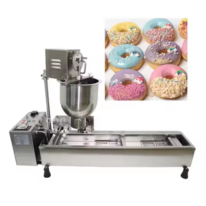 Hot Bán Thương Mại Tự Động Mini Donut Nồi Chiên Máy Cho Tiệm Bánh Và Nhà Hàng Được Làm Với Bột Sữa Ngô - Product Image 5