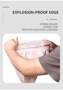 Sobres de Plástico Autoadhesivos Ecológicos, Impermeables, Color Beige, con Logotipo Personalizado, para Envíos de Ropa - Product Image 6