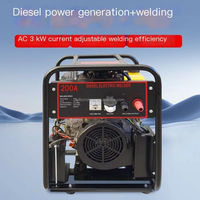 Équipement de soudage à essence de générateur de soudeuse de bâton de vente chaude 5kW