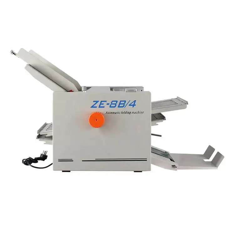 Automatic Paper Processing Machine 4 Folding Plates Automatic A3 A4 A5 "Z" Fold Paper Folding Machine