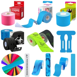 Tùy chỉnh in logo thể thao kinesiology băng không thấm nước kinesio băng cho thể thao trị liệu cơ bắp vận động viên - Product Image 2