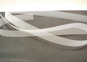 Crinolina al por Mayor, Malla Rígida de 2 cm de Ancho, Trenza de Crinolina, Accesorios de Vestir para Vestidos de Novia - Product Image 3