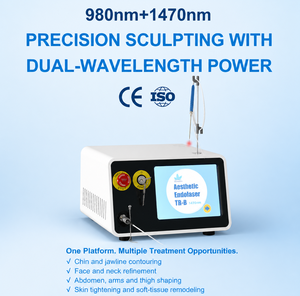 Máquina Endoláser <span class=keywords><strong>para</strong></span> Cirugía de Lifting Endoláser 980nm 1470nm Lipólisis Láser <span class=keywords><strong>para</strong></span> Eliminación de Grasa - Product Image 2