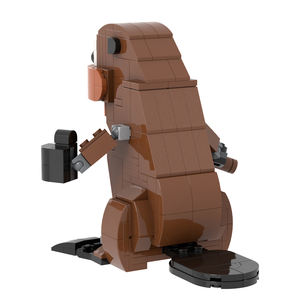 MOOXI <span class=keywords><strong>Jeu</strong></span> MOC3056 220Pcs Beaver DIY Building Block Jouets Éducatifs Enfants - Product Image 3