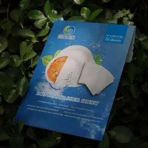 Dishwashing Eco Friendly Dishwashing Detergent Sheets