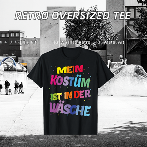 T-shirt Streetwear Oversize Lavé Vintage avec Imprimé Texte Pastel Mignon 100% Coton Stock USA Vente en Gros Y2K Homme Hip Hop Décontracté - Product Image 2