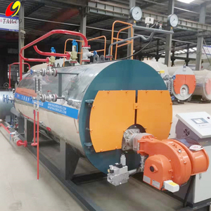 2000 kg/giờ DIESEL dầu và thiên nhiên <span class=keywords><strong>gas</strong></span> bắn kép fules hơi nước nồi hơi/Ngang WNS loại nồi hơi giá - Product Image 6
