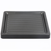 Nouveaux grils de barbecue électriques plaques chauffantes avec poêle 500W four de table cuisinière barbecue sans fumée PFA fer anglais électrique intérieur
