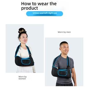 Sınır Ötesi Çok Satan Nefes Alabilen Kol ve Önkol Bandajı, Dirsek Eklem Çıkığı, Omuz, Boyun ve Bilek için Yetişkin Hareketsizleştirici S - Product Image 5