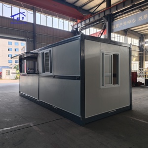 Maison conteneur en acier portable léger en gros Supermarché self-service préfabriqué simple et rapide dans la rue pour hôtels - Product Image 3