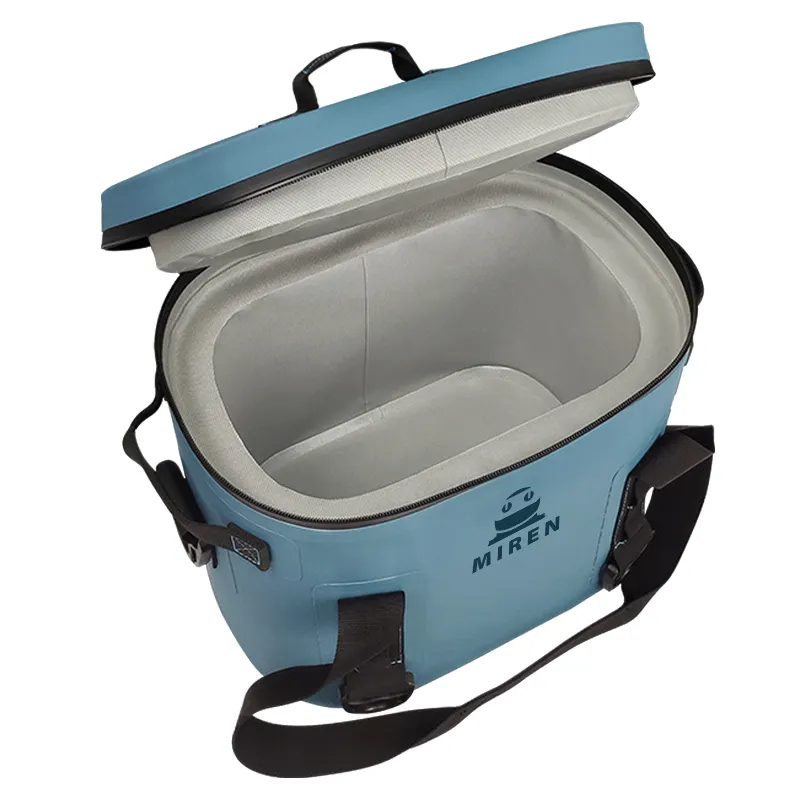 Hot Sale Large 8L Blue Waterproof Good Price Personalized Ice Cooler Bag For Wine