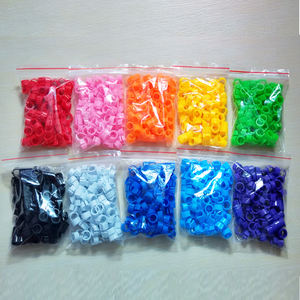 Güvercinler kuşlar kuş tavuklar için sıcak satış 8mm PlasticFoot halkaları - Product Image 1