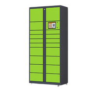 Casier intelligent en acier pour colis, petit format, extérieur, avec système électromagnétique, équipement de stockage pour livraison express IoT