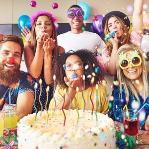 Bougies d'anniversaire créatives courbées sur mesure en gros, bougies d'anniversaire spirales plaquées or et argentées pour fêtes et mariages - Product Image 2
