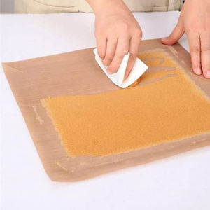 Prix réduits Feuilles <span class=keywords><strong>de</strong></span> PTFE résistantes à la chaleur antiadhésives découpables Feuilles <span class=keywords><strong>de</strong></span> <span class=keywords><strong>cuisson</strong></span> réutilisables Revêtements <span class=keywords><strong>de</strong></span> tapis <span class=keywords><strong>de</strong></span> <span class=keywords><strong>cuisson</strong></span> Toile cirée <span class=keywords><strong>Feuille</strong></span> <span class=keywords><strong>de</strong></span> transfert - Product Image 5