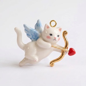 Colgante <span class=keywords><strong>de</strong></span> Animal Creativo y Lindo <span class=keywords><strong>de</strong></span> Moda Sencilla: Gato Ángel, Perro, <span class=keywords><strong>Cebra</strong></span>, Conejo con Patineta, para Collar y Bolso - Product Image 5