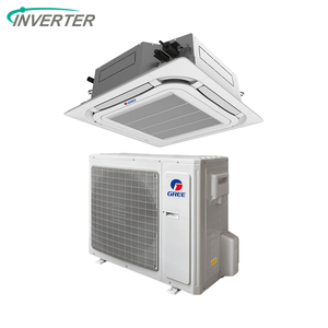 เครื่องปรับอากาศแบบคาสเซ็ต High-Airflow 24000BTU สำหรับระบบ HVAC ในโรงแรม ระบบจ่ายลม 4 ทิศทาง ติดตั้งบนเพดานแบบกว้าง รองรับ Wi-Fi ทุกยี่ห้อ - Product Image 1
