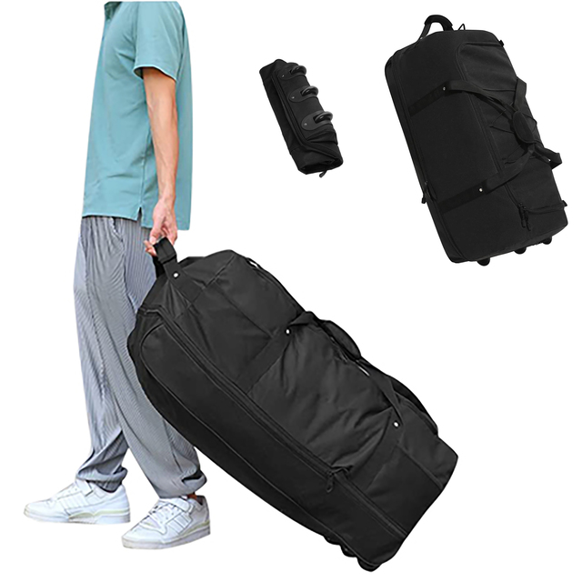 Manufacturer Luggage Travel Trolley Rolling Wheeled Duffle Rolling Duffel Bag Travel Bag with Wheels Wheeled Duffle Bag