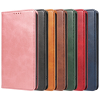 Funda Tipo Cartera de Cuero PU Premium para Samsung S23 FE - Funda con Soporte para Teléfono, Ranuras para Tarjetas, Cierre Magnético y Protección Contra Impactos