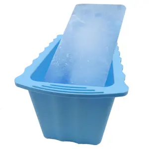 Wholesale Restaurant Nightclub Ktv Bar Hotels Beverage Tubs Big Silicone Ice Buckets Ice Block Mold