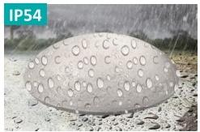 Lampe de nuit IP54 étanche en aluminium, alimentée par courant alternatif, à intensité variable CCT 15W, effet de dégradé, moderne, décorative, intérieure, texture 3D lune, lumière Luna