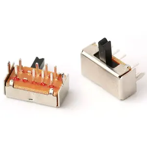 2p3t Slide Switches 3position 8 pin slide switch Right Angle dip Slide Switch