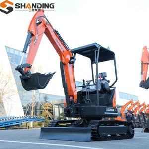 รถขุดตีนตะขาบ SHANDING 1.5 ตัน 2.5 ตัน เครื่องยนต์นำเข้า รถขุดตีนตะขาบขนาดเล็ก อุปกรณ์เสริมรถขุดขนาดเล็ก รถขุดขนาดเล็ก - Product Image 4