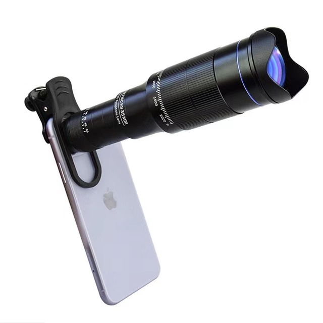 40 X Mobile Phone Telephoto Lens Adjustable Zoom High Definition Mobile Phone Telescope Camera Lens