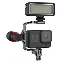 YEAH Cage de protection en aluminium pour caméra d'action Vlog, support de fixation pour lumière Cold Shoe pour GoPro 13 12 11 10 DJI Action 5 Pro