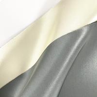 Matière première pour tige de chaussures : cuir synthétique PU, tissu satiné polyester, rouleau de tissu pour chaussures