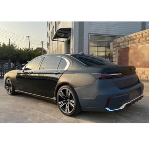 Pour <span class=keywords><strong>BMW</strong></span> Série 7 ancien modèle remanié nouveau F02 2009-2015 kit carrosserie de style G70 2024 remanié avec pare-chocs de jupe latérale. - Product Image 3