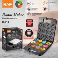 Nouvelle machine à beignets portable manuelle pour gaufres et donuts – Appareil électroménager facile à utiliser