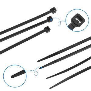 Nylon 66 Attaches de câble Sangle en <span class=keywords><strong>plastique</strong></span> Noir Sac <span class=keywords><strong>Vert</strong></span> Blanc Bleu Pcs Attache De Chine Whiteng Nylon ROHS Nylon Pince 2.5x100mm - Product Image 4