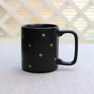 11oz mô hình tùy chỉnh gốm cốc cà phê với tay cầm vuông Sứ <span class=keywords><strong>Cup</strong></span> cho trà & cà phê cho quà tặng doanh nghiệp - Product Image 3