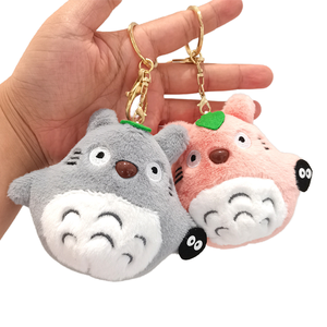 Dibujos animados Palacio ecuestre pequeño Totoro muñeco de peluche lindo muñeca llavero bolsa colgante agarrar máquina muñeca - Product Image 1