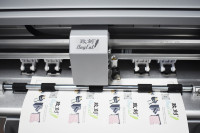 Mejor Cortadora de Etiquetas Digital Automática Económica 2 en 1, Corte Completo y Corte a Presión para Papel Adhesivo y Cartón de 330mm